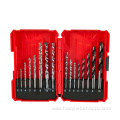 25PC HSS Cobalt Fully Ground Drill Bit Set